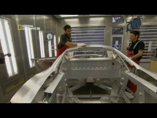 National Geographic HD. Производство Audi R8 в Неккарзульме (Германия).